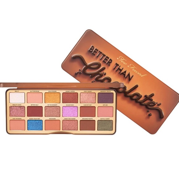 Too Faced “Better Than Chocolate” - Full Size Eyeshadow Palette NEW IN BOX - Picture 1 of 8